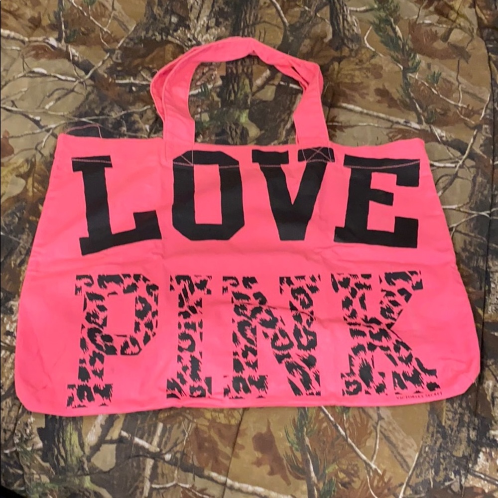 Pink Tote Bag